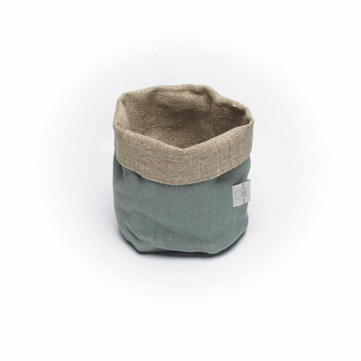 Table Basket – Sage/Natural