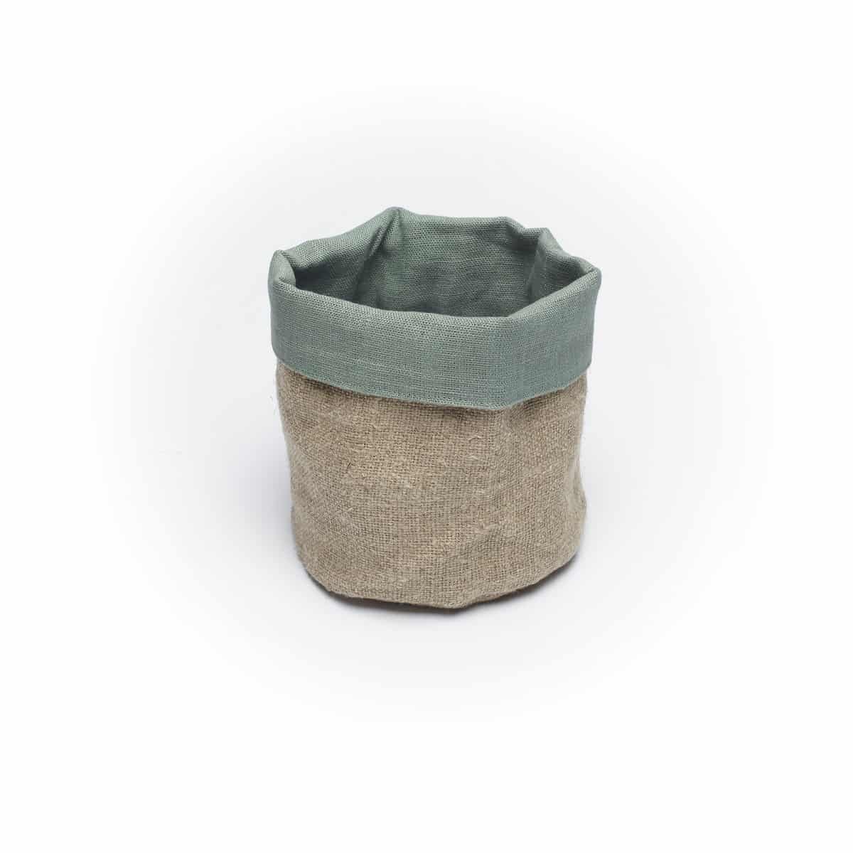 Alternative view of Table Basket – Sage/Natural