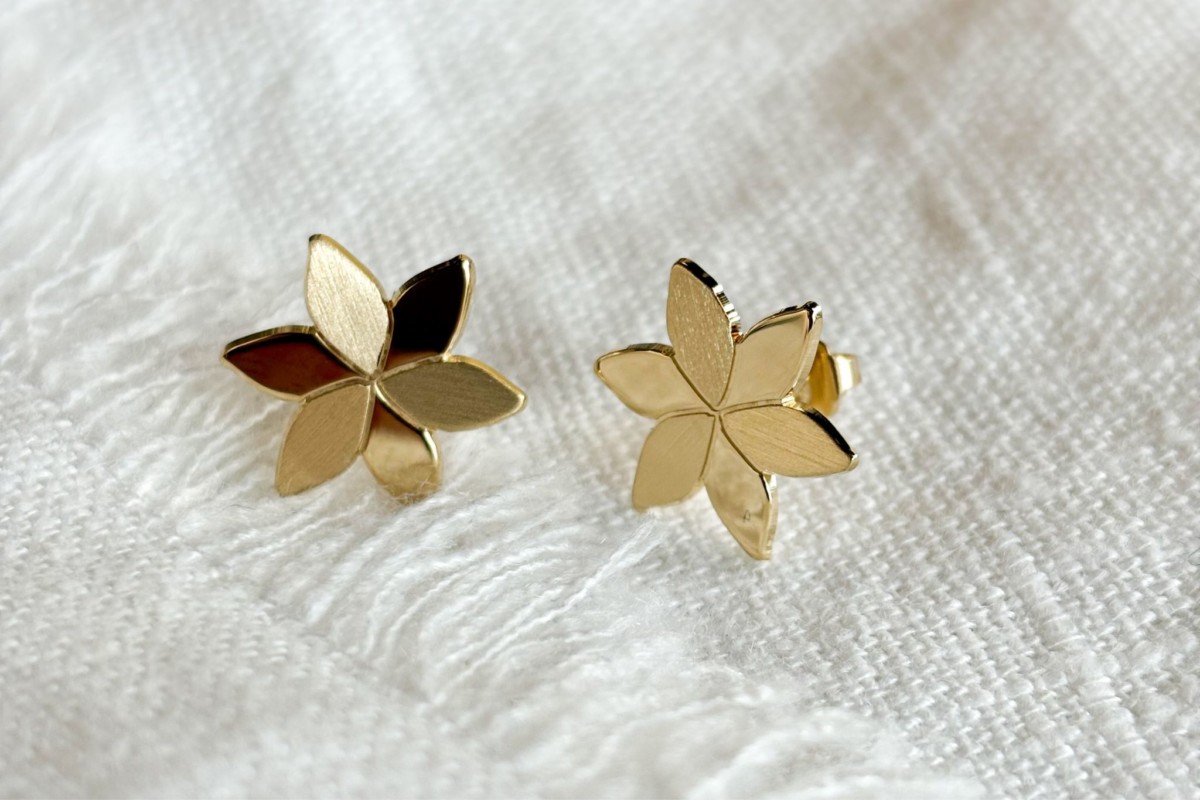 Boucle d'oreille Leonie medium