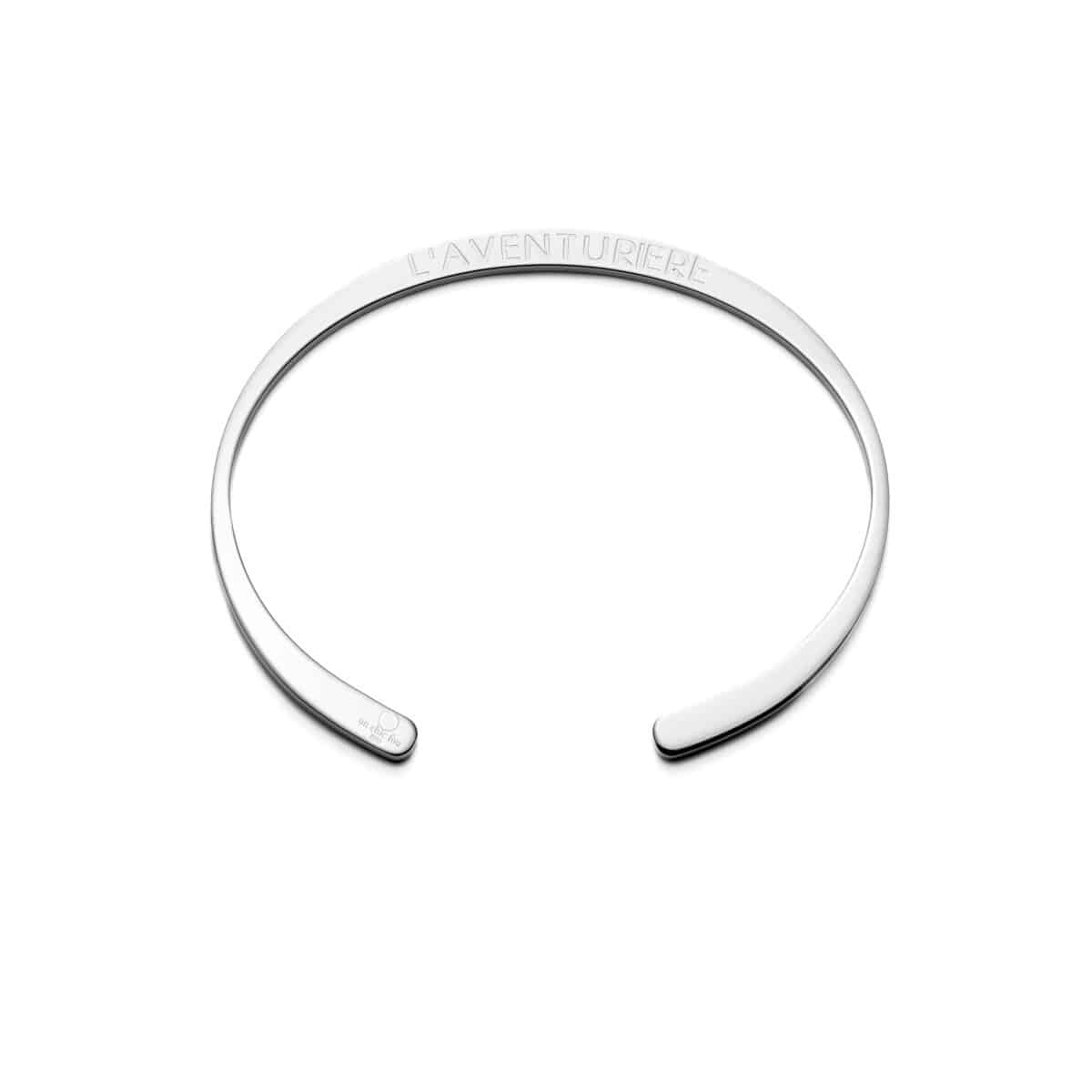 L'AVENTURIÈRE bracelet in sterling silver